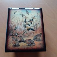 Spieldose, lackiert Mit Vögel Motive, Kaiserwalzer, von Reuge