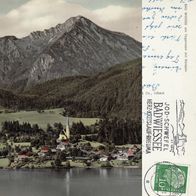 AK Bad Wiessee am Tegernsee mit Kampen in Farbe von 1958