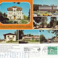 AK Friedrichsbrunn Harz Mehrbildkarte in Farbe