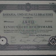 Bavaria- und St. Pauli-Brauerei 1941 100 RM