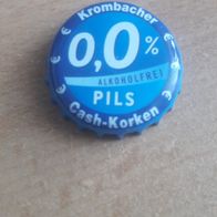 Kronkorken Krombacher Pils alkoholfrei 0,0% Cash-Korken 2022