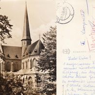 AK Bad Doberan Klosterkirche s/ w von 1958