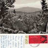 AK Brockenblick Harz s/ w - von 1968