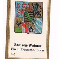 Abdulla Wappen Ehem. Deutscher Staat Sachsen - Weimar Serie 2 Nr 146