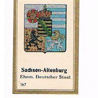 Abdulla Wappen Ehem. Deutscher Staat Sachsen - Altenburg Serie 2 Nr 147