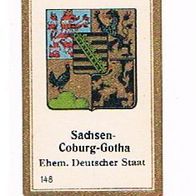 Abdulla Wappen Ehem. Deutscher Staat Sachsen - Coburg - Gotha Serie 2 Nr 148
