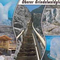AK Oberer Grindelwaldgletscher in Farbe - unbenutzt