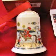 Hutschenreuther-Weihnachtsglocken " In den Grachten " aus dem Jahr 1999 mit OVP
