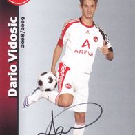 1. FC Nürnberg Autogrammkarte 2008 Dario Vidosic Satz 2