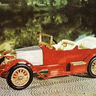 AK Auto Modellauto Prinz Henry Vauxhall 1914 in Farbe - unbenutzt
