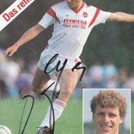 1. FC Nürnberg Autogrammkarte 1987 Reiner Geyer