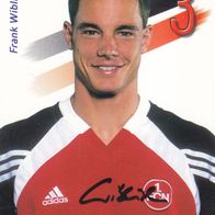 1. FC Nürnberg Autogrammkarte 2001 Frank Wiblishauser