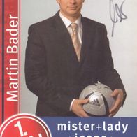 1. FC Nürnberg Autogrammkarte 2004 Martin Bader