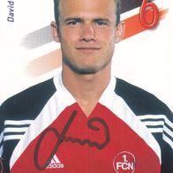 1. FC Nürnberg Autogrammkarte 2001 David Jarolim