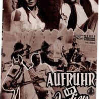 Filmprogramm WNF Nr. 3504 Aufruhr in Indien Lex Barker Klaus Kinski 4 Seiten