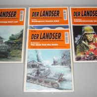 4* Der Landser 2545-2549, inkl. Schutzhüllen