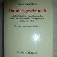 Beck´sche Kurzkommentare, Handelsgesetzbuch, Verlag: C.H. Beck Verlag (2000)