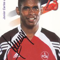1. FC Nürnberg Autogrammkarte 2001 Carlos de Jesus Junior