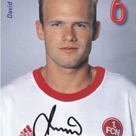 1. FC Nürnberg Autogrammkarte 2002 David Jarolim