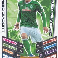 Werder Bremen Topps Match Attax Trading Card 2013 Ludovic Obraniak Nr.458