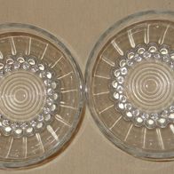 CK Glasschüssel 2 gleiche kleine Schüsseln ältere Schüsselchen gebraucht Speiseschüss