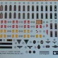 Tamiya WW II German Military Insignia Decal Set 1:16
