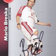1. FC Nürnberg Autogrammkarte 2008 Mario Breska Satz 2