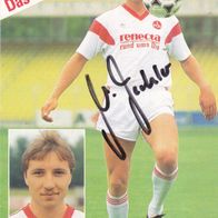 1. FC Nürnberg Autogrammkarte 1989 Marc Oechler