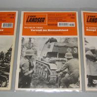 Der Landser 1918, 1934, 1947, inkl. Schutzhüllen