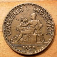 2 Francs 1922 Frankreich