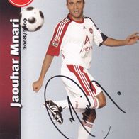 1. FC Nürnberg Autogrammkarte 2008 Jaouhar Mnari Satz 2