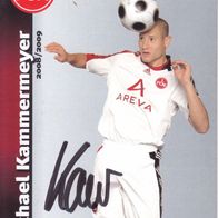 1. FC Nürnberg Autogrammkarte 2008 Michael Kammermeyer Satz 2