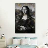 Mona Lisa Schwarz Weiss