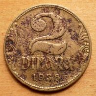 2 Dinar 1938 Jugoslawien