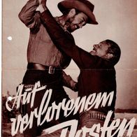 Western Filmprogramm IFB Nr. 2245 Auf verlorenem Posten Joel McCrea 4 Seiten