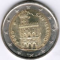 2 Euro San Marino 2006 Kursmünze unzirkuliert unc.