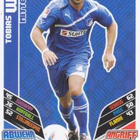 TSG Hoffenheim Topps Match Attax Trading Card 2011 Tobias Weis Nr.136