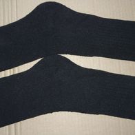 SK Socken Herren Gr. 41 schwarz wärmende Wintersocken Strümpfe 1 mal getragen sehr gu