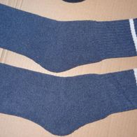 SK Socken Herren Gr.41 blau wärmende Wintersocken Strümpfe 1 mal getragen einwandfrei