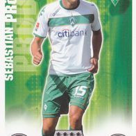 Werder Bremen Topps Match Attax Trading Card 2008 Sebastian Prödl Nr.60