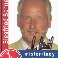 1. FC Nürnberg Autogrammkarte 2004 Siegfried Schneider