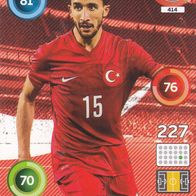 Panini Trading Card EM 2016 Mehmet Topal Nr.414 Türkei
