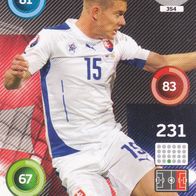 Panini Trading Card Fussball EM 2016 Tomas Hubocan aus der Slowakei Nr.354