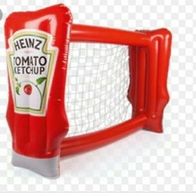 Heinz Ketchup Fußball Tor