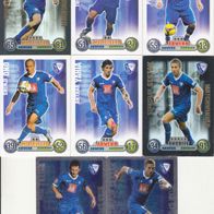 8x VFL Bochum Topps Match Attax Trading Card 2008 mit Sonderkarten