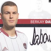 1. FC Nürnberg Autogrammkarte 2012 Berkay Dabanli