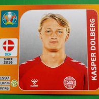 UEFA EURO 2020 Nr. 172 Kasper Dolberg Tournament Edition PANINI Sticker