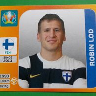 UEFA EURO 2020 Nr. 189 Robin Lod Tournament Edition PANINI Sticker