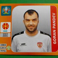 UEFA EURO 2020 Nr. 306 Goran Pandev Tournament Edition PANINI Sticker