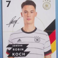 REWE EM 2020 DFB Sammelkarte Nr. 7 Robin Koch Offizielle Sammel-Karte